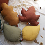 Coussin Feuille de Frêne - Olive-The Butter Flying-BUT-PILASSHOLI-CLÉMENT
