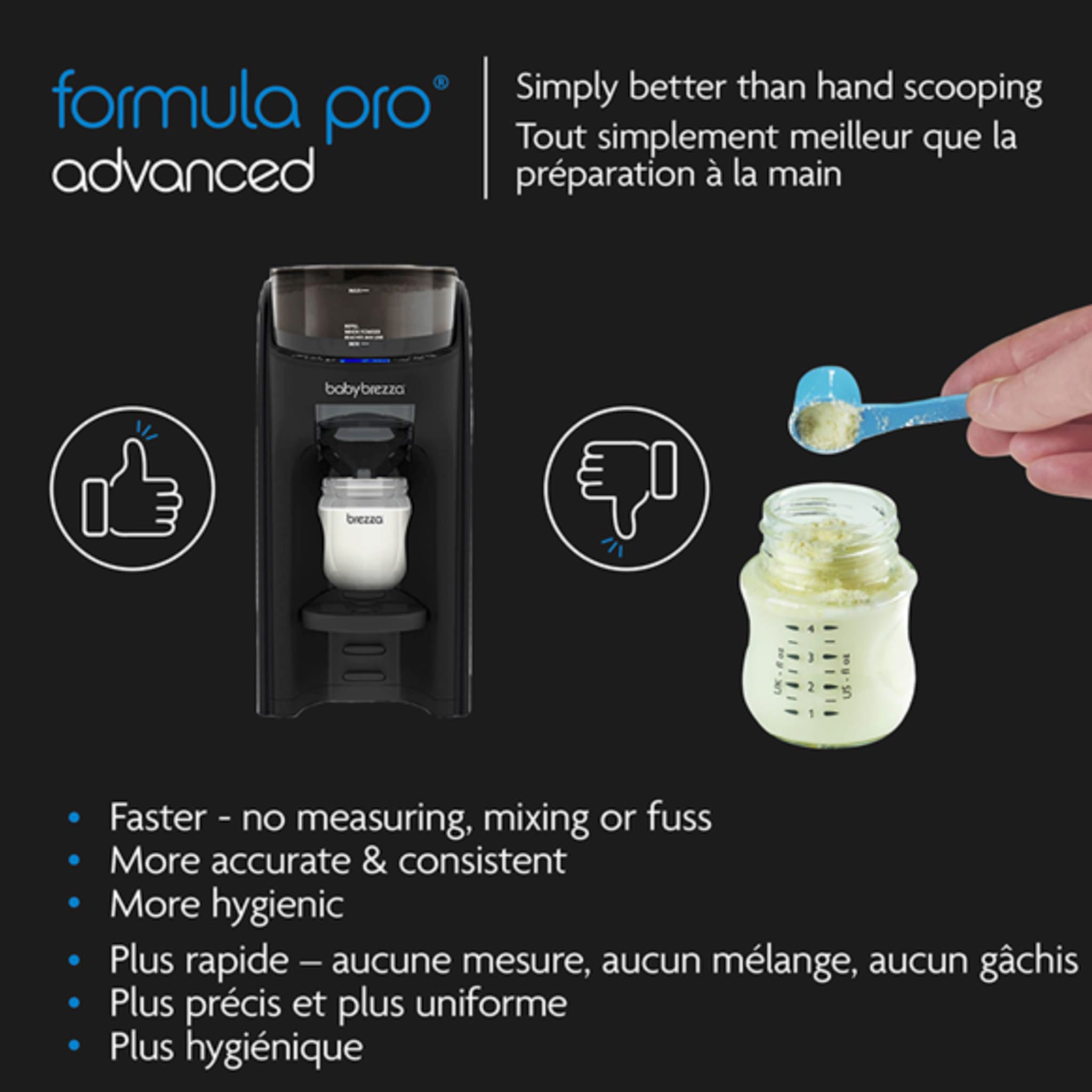 【Evan】新品、未使用　Baby Brezza Formula Pro Baby Brezza Formula Pro Advanced WIFI (EA1) | Canex