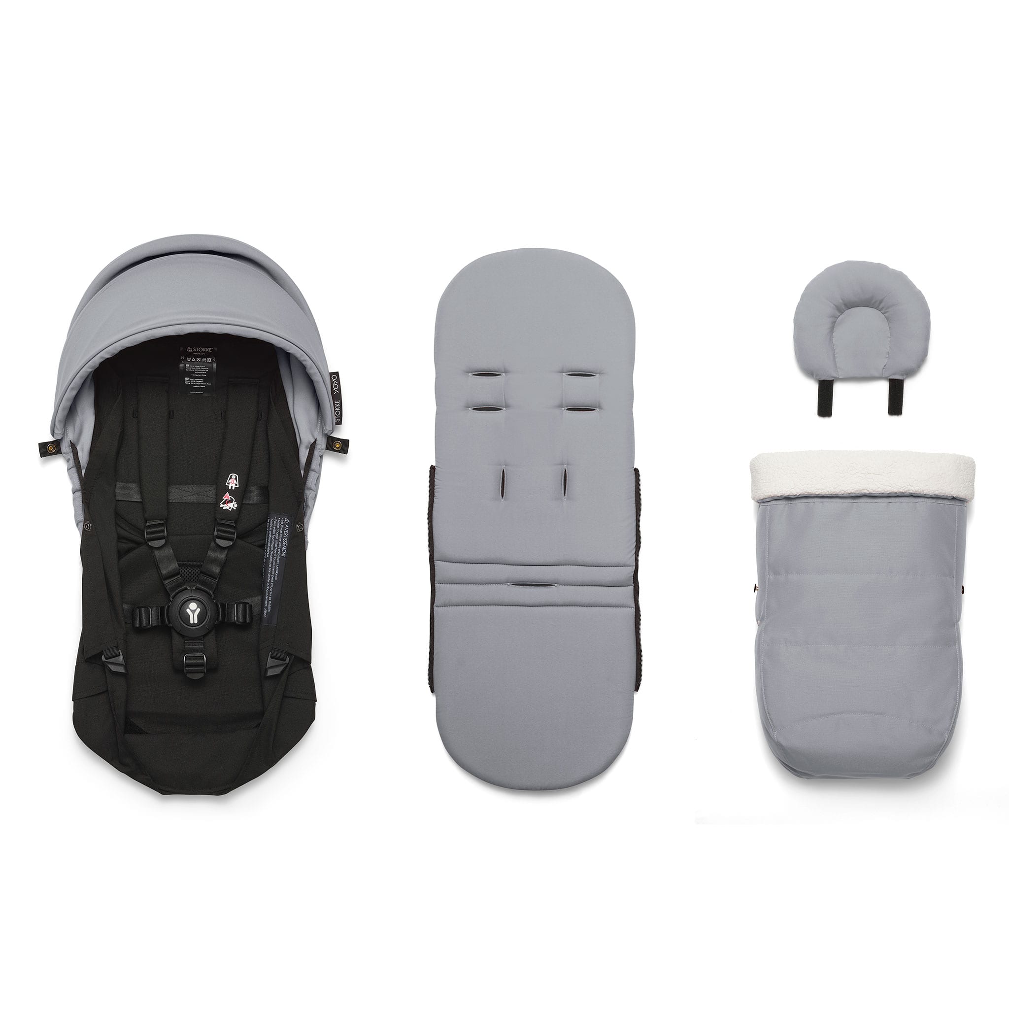 Ensemble de Tissus Nacelle YOYO³ - Stone - Stokke – CLÉMENT