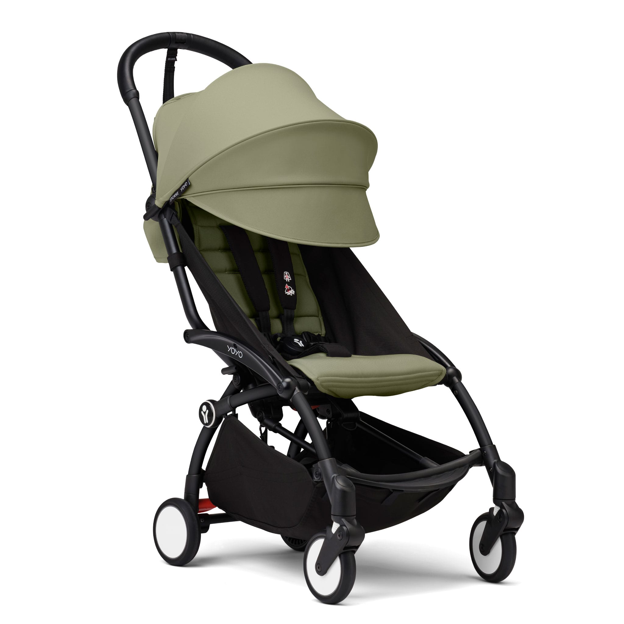 Poussette YOYO³ Complète - Noir / Olive - Stokke – CLÉMENT