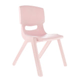 Chaise Plastique pour enfant - Rose Pâle
