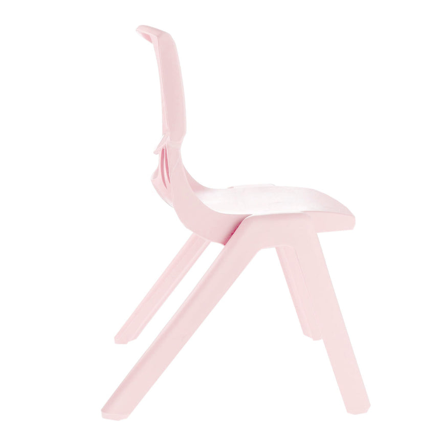 Chaise Plastique pour enfant - Rose Pâle