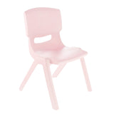 Chaise Plastique pour enfant - Rose Pâle