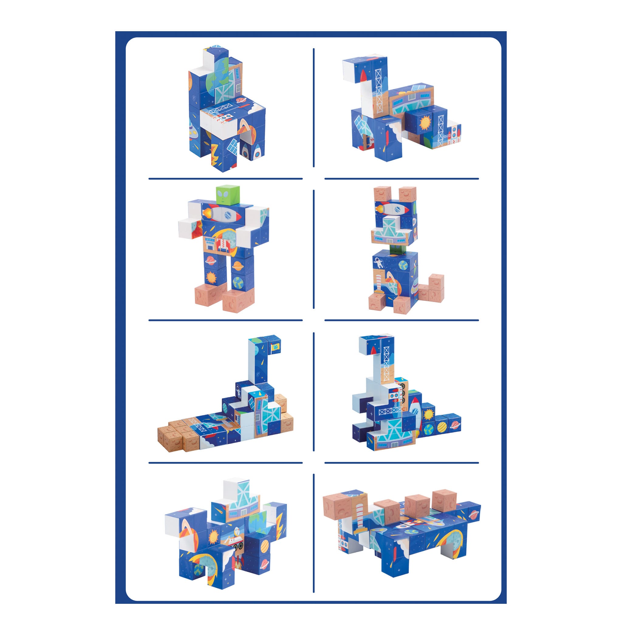 Cubes Magnétiques - Espace - Bebe Confort – CLÉMENT