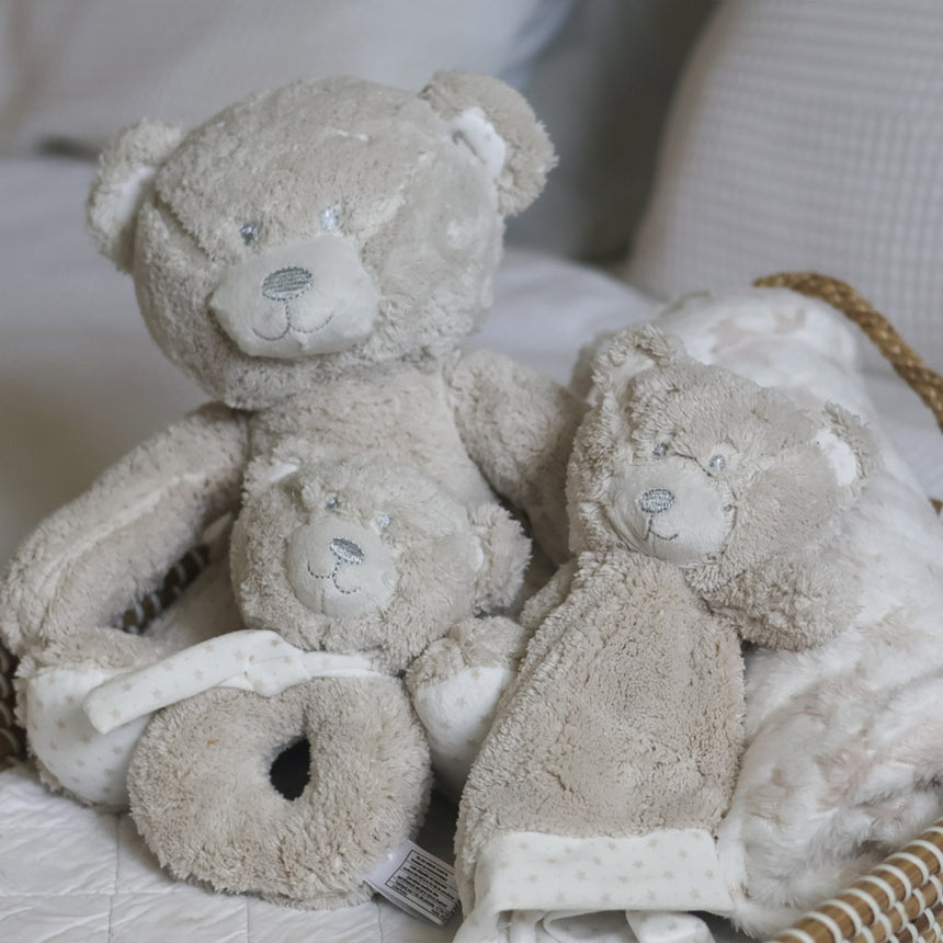 Couverture Et Peluche Ours
