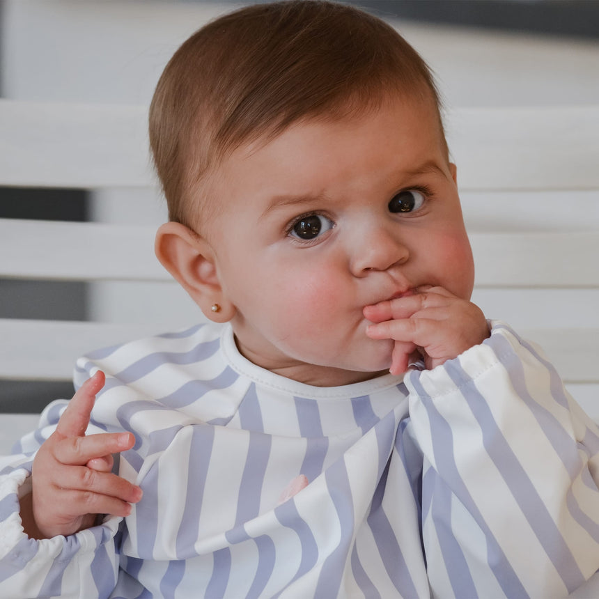 Bavoir Manches Longues - Ligné-Origami-CA3-CSC708-CLÉMENT