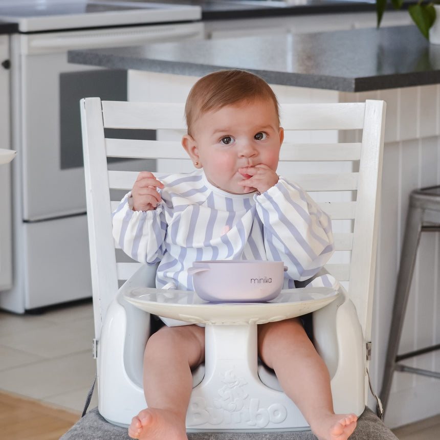 Bavoir Manches Longues - Ligné-Origami-CA3-CSC708-CLÉMENT