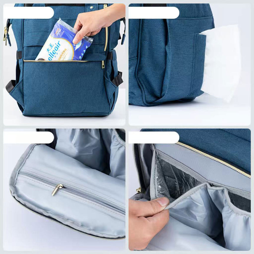 Sac À Couche À Dos Gris-Bebe Confort-CA3-MM786-G-CLÉMENT