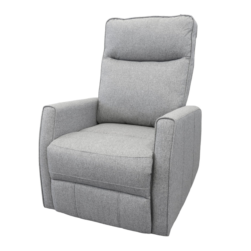 Fauteuil Berçant Pivotant et Inclinable - Tweed Gris-Bebe Confort-CA3-SKY2122-3-CLÉMENT