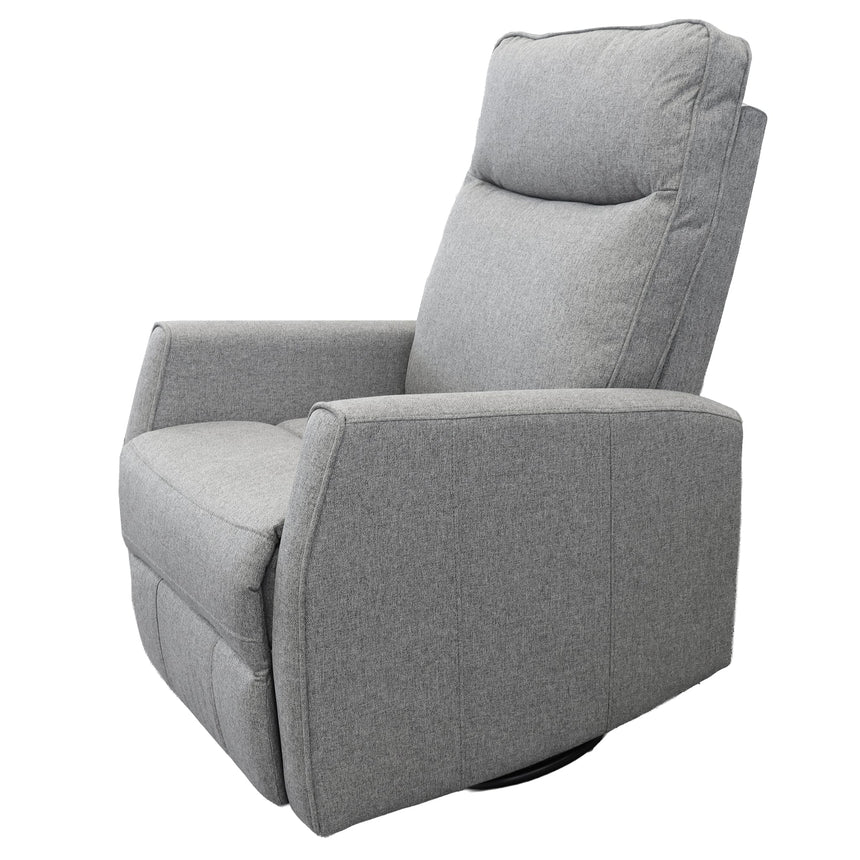 Fauteuil Berçant Pivotant et Inclinable - Tweed Gris-Bebe Confort-CA3-SKY2122-3-CLÉMENT
