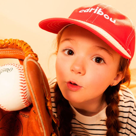 Casquette Baseball Rouge 2-12ans-Caribou-CAB-BASROUG25-CLÉMENT