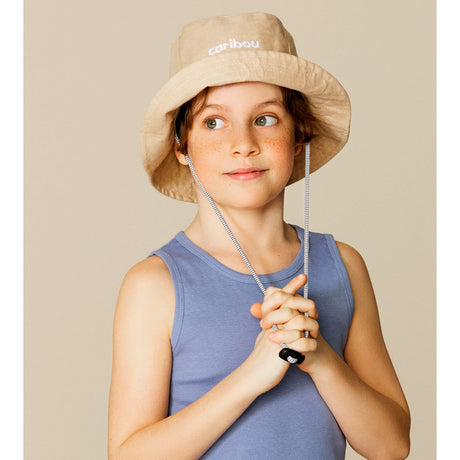 Chapeau Soleil Sable 2-12ans-Caribou-CAB-BUCSABL25-CLÉMENT