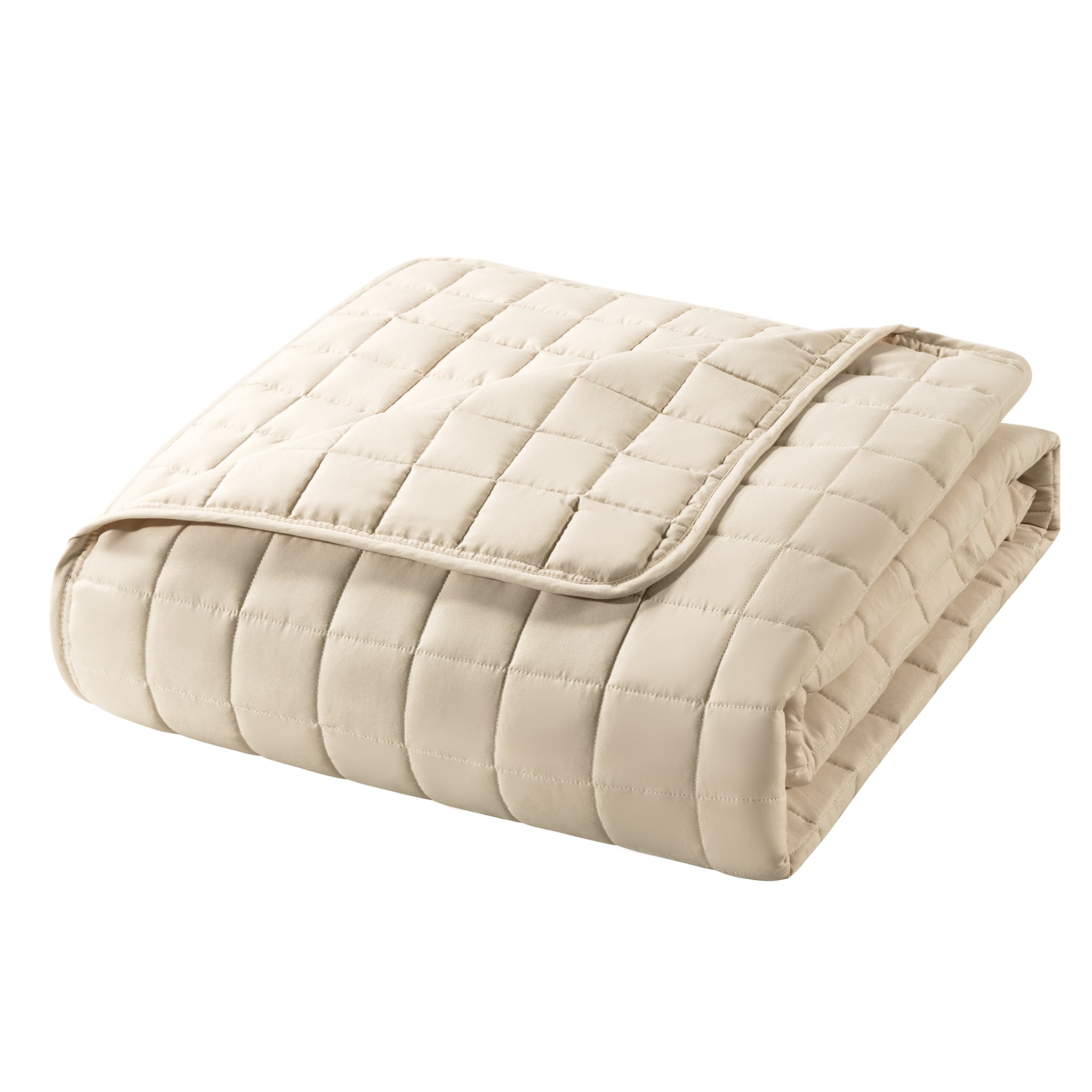 Courtepointe Lit Simple - Beige - Cathay Home – CLÉMENT