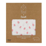Crib Fitted Sheet - Strawberries