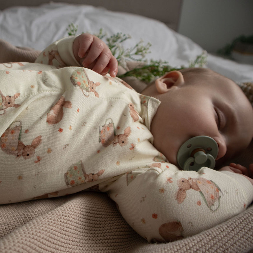 Pyjama Magnétique Lapins Prématuré -18mois-Colle Colle-CCL-PM60108-CLÉMENT