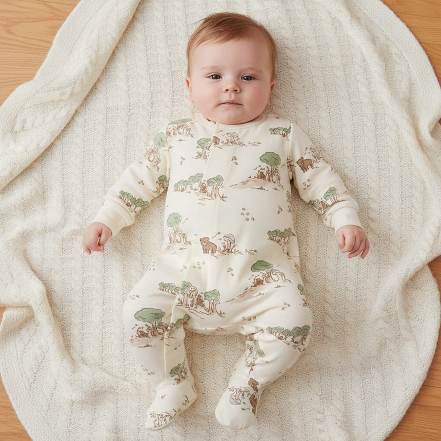 Bear Magnetic Pajamas P-18m