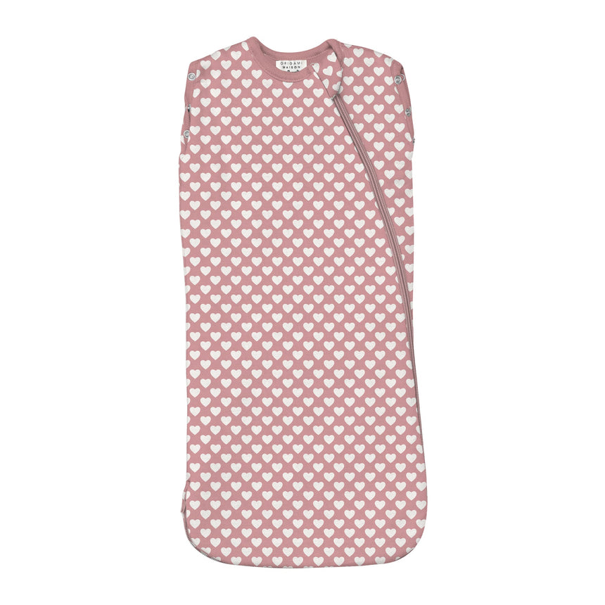 Sac de Nuit Nouveau-né Coeurs-Coccoli-Rose-Nouveau-né-CCO-SFM6019-CLÉMENT