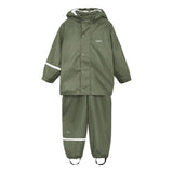 Ensemble Pu Uni Salopette 2-10ans-CeLaVi-Olive-2-CEL-521310-988-CLÉMENT