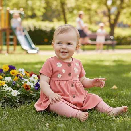 Robe Pique-nique Corail 3-24mois