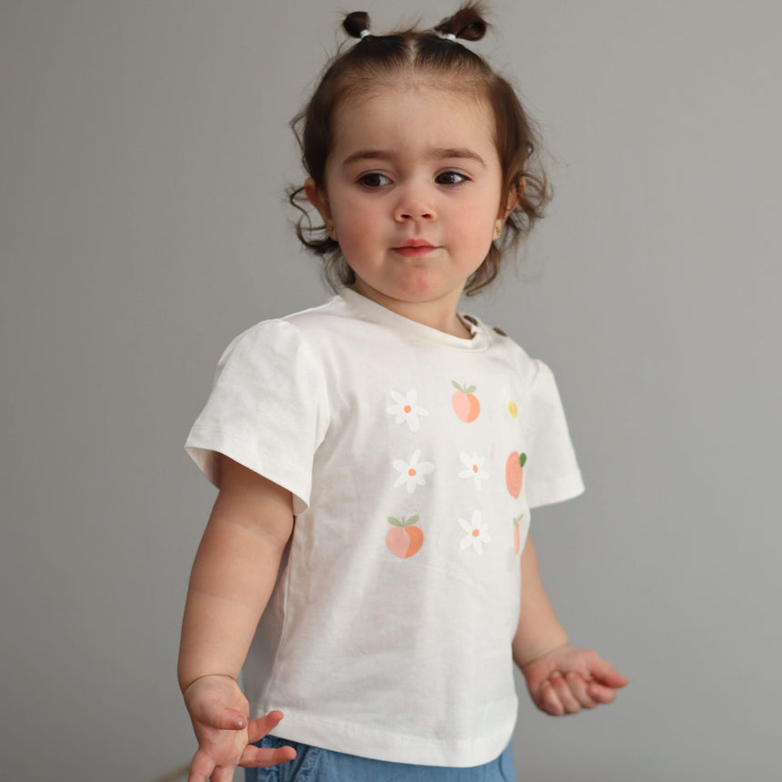 T-shirt Pique-nique 3-24mois-Chat Botte-CHI-1261470C-CLÉMENT