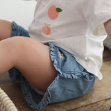 Picnic Chambray Shorts 3-24m