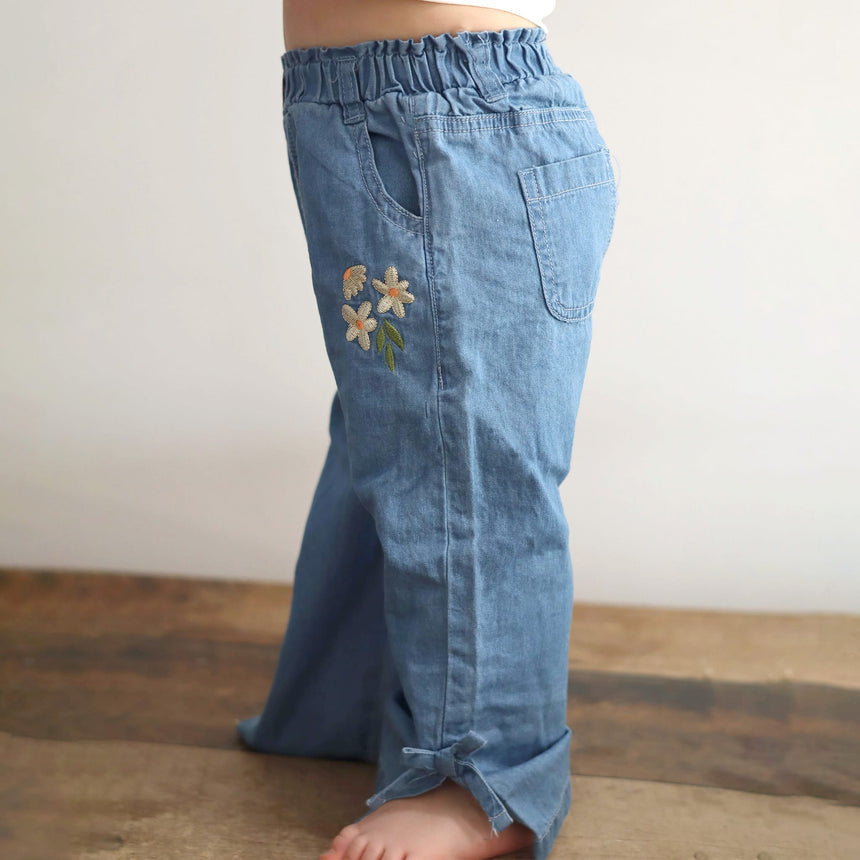 Picnic Chambray Pants 3-24m