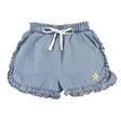 Short Pique-nique Chambray 2-8ans-Chat Botte-CHI-1262471C-DEN-CLÉMENT