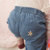 Pantalon Chambray Pique-Nique 2-8ans-Chat Botte-CHI-1262473C-CLÉMENT