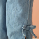Pantalon Chambray Pique-Nique 2-8ans-Chat Botte-CHI-1262473C-CLÉMENT