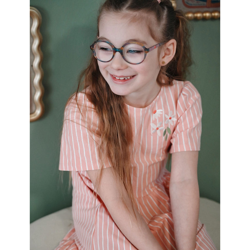 Robe Pique-nique Rayée 2-8ans-Chat Botte-CHI-1262474C-PEC-CLÉMENT