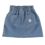 Jupe Chambray Pique-Nique 2-8ans-Chat Botte-CHI-1262480C-CLÉMENT