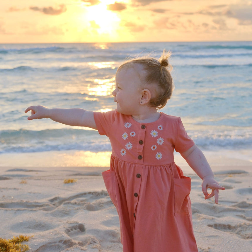 Robe Pique-nique Corail 2-8ans-Chat Botte-CHI-1262481C-COR-CLÉMENT