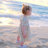 Robe Pique-nique Pêches 2-8ans-Chat Botte-CHI-1262481C-SAU-CLÉMENT