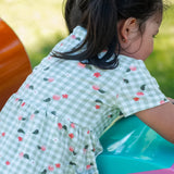 Robe Pique-nique Pêches 2-8ans-Chat Botte-CHI-1262481C-SAU-CLÉMENT