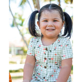 Robe Pique-nique Pêches 2-8ans-Chat Botte-CHI-1262481C-SAU-CLÉMENT