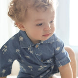 Barboteuse Chambray Surf 3-24mois-Chat Botte-CHI-1264452C-CLÉMENT