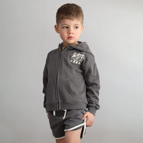 Kangourou Zip Surf 2-10ans-Chat Botte-CHI-1265450C-CLÉMENT