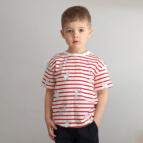 T-shirt Surf Mouettes 2-10ans-Chat Botte-CHI-1265451C-CLÉMENT