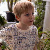 T-shirt Surf Timbres 2-8ans