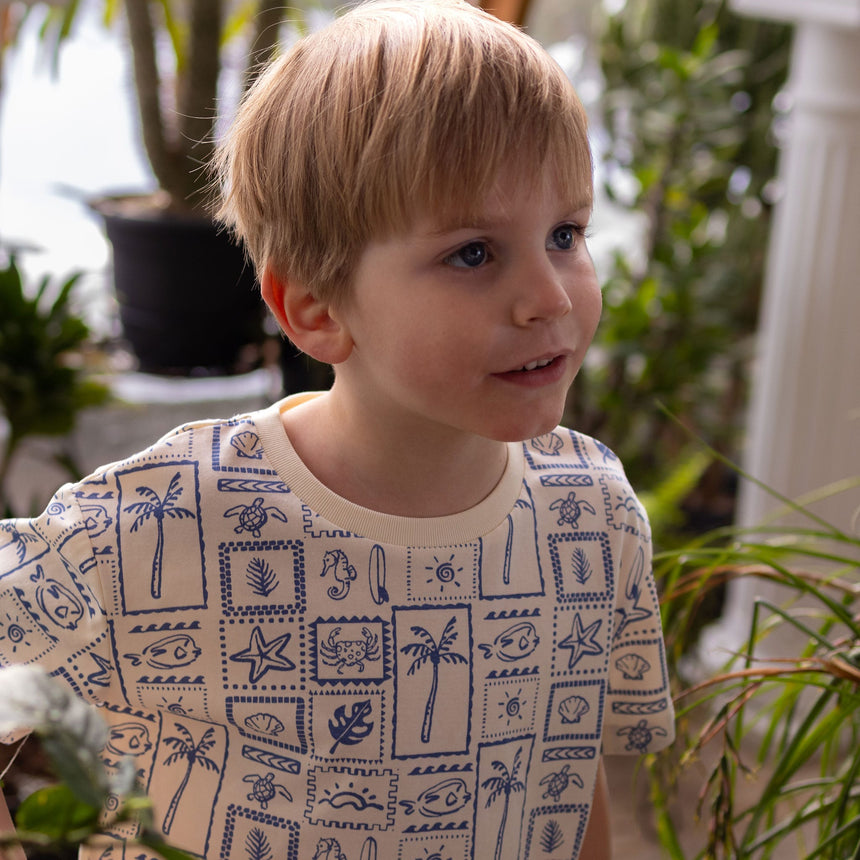 T-shirt Surf Timbres 2-8ans