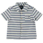 Chemise Surf Rayée 2-10ans-Chat Botte-Charcoal-2-CHI-1265455C-CHA-CLÉMENT