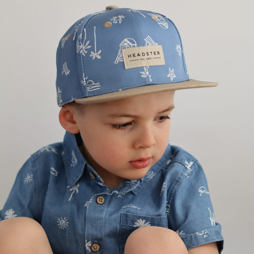 Chemise Chambray Surf 2-10ans-Chat Botte-CHI-1265455C-DEN-CLÉMENT