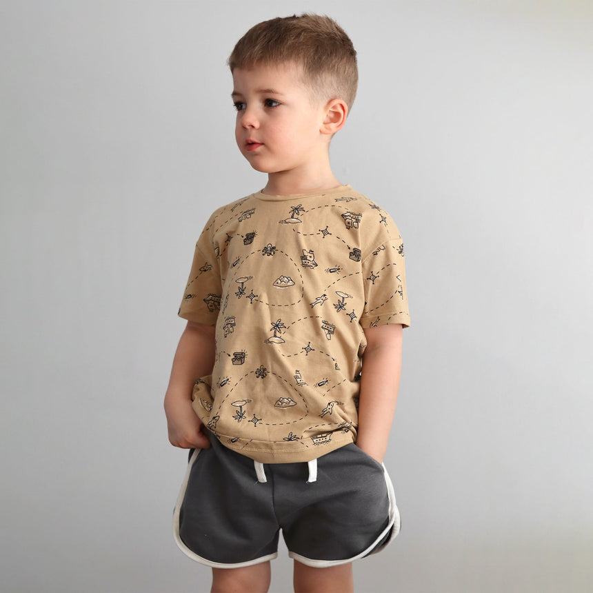 Short Surf 2-8ans-Chat Botte-CHI-1265463C-CLÉMENT