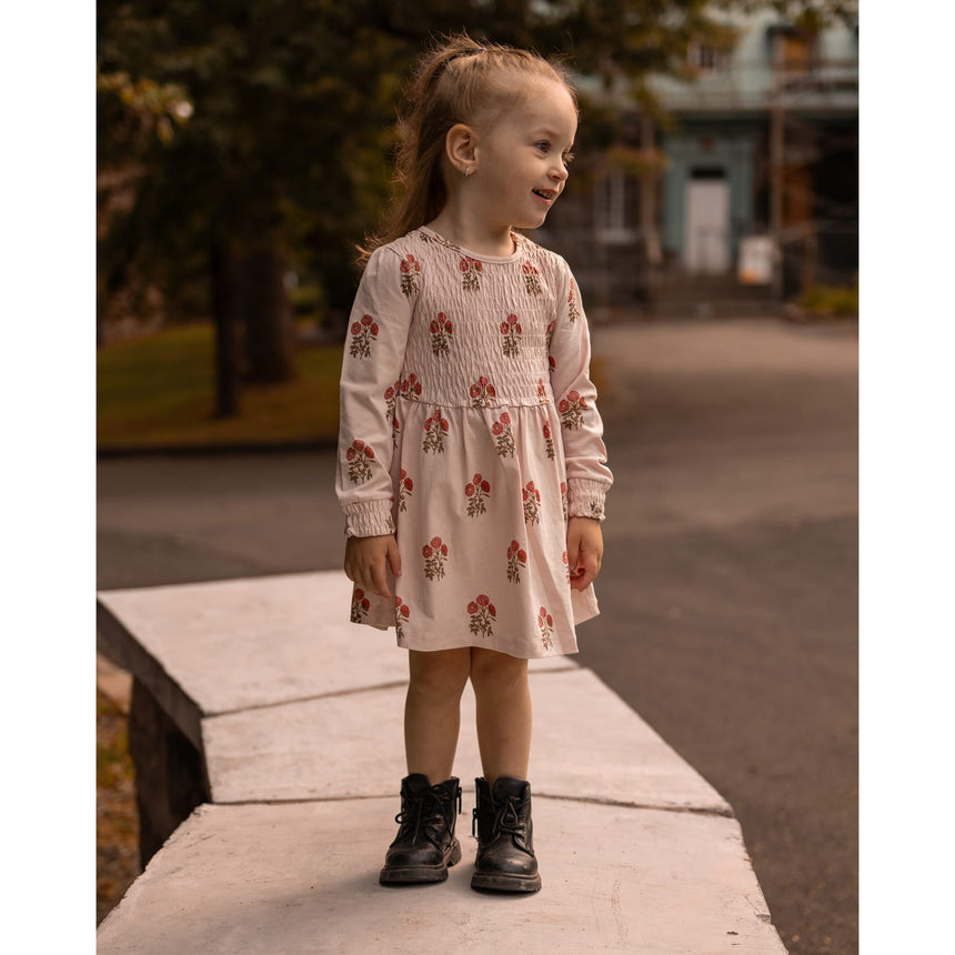 Bouquets AOP Poetry Dress 2-8