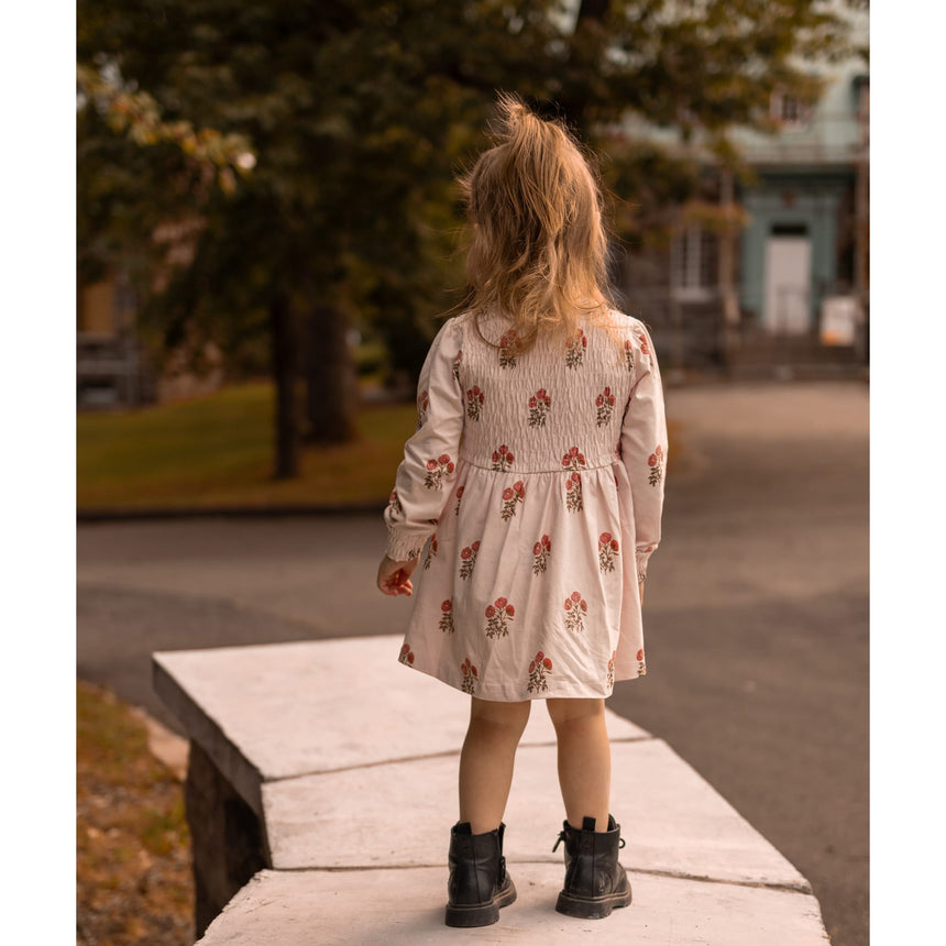 Bouquets AOP Poetry Dress 2-8
