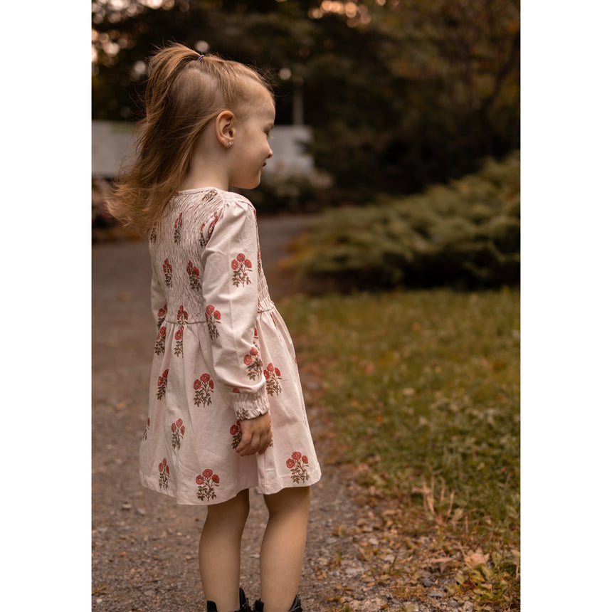 Bouquets AOP Poetry Dress 2-8