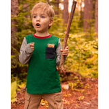 T-Shirt Manches Longues Académie Ours 2-10ans