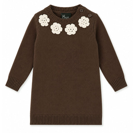 Robe Tricot Jardin D'amour 3-24mois-Chat Botte-Brun-3 m-CHI-2261453C-BRU-CLÉMENT
