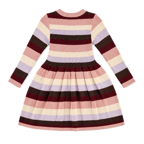 Robe Rayée Jardin D'amour 3-24mois-Chat Botte-CHI-2261459C-CLÉMENT
