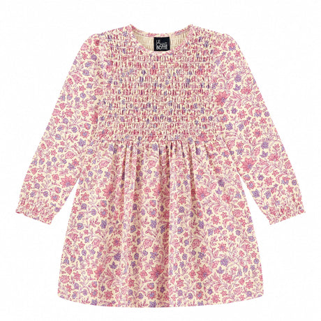 Robe Fleurs Jardin D'amour 2-8ans-Chat Botte-Ivoire-2-CHI-2262450C-CLÉMENT